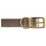ANCOL 26inch / 65cm TIMBERWOLF LEATHER COLLAR SABLE Thumbnail Image 0