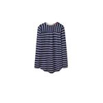 JOULES BEATRICE V NECK JERSEY TOP - FRENCH NAVY FLORAL Thumbnail Image 2