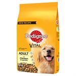PEDIGREE VITAL PROTECTION DRY ADULT with Chicken 12kg ( NEW BAG SIZE) Thumbnail Image 0