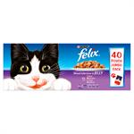 FELIX CAT POUCH MIXED SELECTION IN JELLY 40*100G Thumbnail Image 3