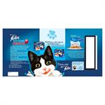 FELIX As Good as it Looks Pouch Senior Variety Pack 40 x 100g Thumbnail Image 2