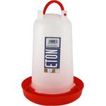 ETON RED AND WHITE POULTRY DRINKER 3 litre thumbnail