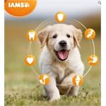 IAMS for Vitality Puppy Large Dog Food with Fresh chicken 12kg Thumbnail Image 1