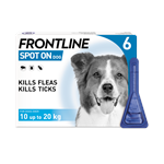 FRONTLINE SPOT ON 1.34ML MEDIUM DOG 6 PACK (10-20kg) Thumbnail Image 1