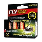 INSECTO FLY STICKY PAPER 4PACK thumbnail