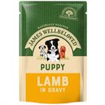 James Wellbeloved Puppy Food Lamb & Rice 10 x 150g Dog food pouch thumbnail