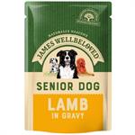 James Wellbeloved Dog Senior Pouch in Gravy Lamb & Rice 10 x 150g thumbnail