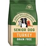 James Wellbeloved Grain Free Senior Dog Food Turkey 10kg thumbnail
