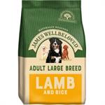 JAMES WELLBELOVED LAMB & RICE LARGE BREED ADULT DOG FOOD 15KG thumbnail