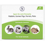 Naqua Spot On Anti Parasite Small Animals 8 x 0.8ml thumbnail