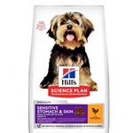 Hills Science Plan Adult Sensitive Stomach & Skin Small & Mini Dog Food 1.5kg thumbnail