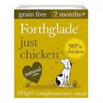 FORTHGLADE JUST CHICKEN GRAIN FREE 18 x 395g thumbnail