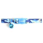 ANCOL CAMOUFLAGE CAT COLLAR BLUE thumbnail